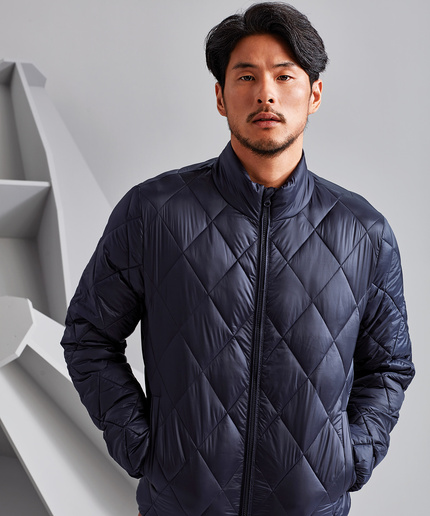 2786 Diamond Pane Padded Jacket 1