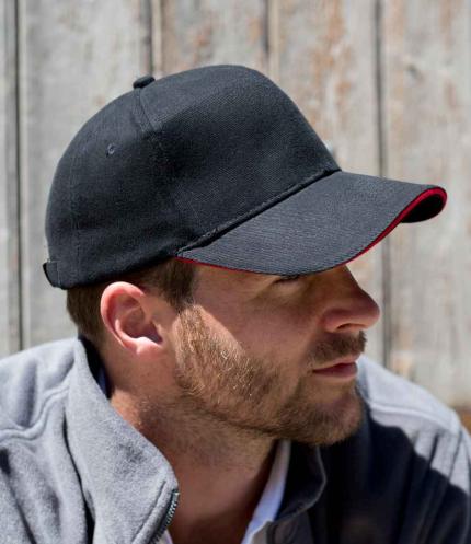 Result Pro-Style Heavy Brushed Cotton Cap 2