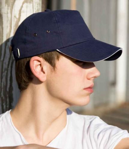 Result Plush Cotton 5 Panel Cap 1