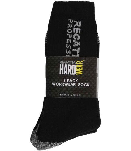 Regatta 3 Pack Workwear Socks 2