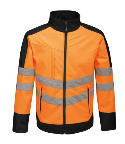 Personalised Hi Vis Softshell Jackets | Order Uniform UK Ltd