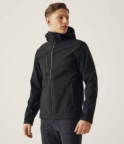 Regatta Venturer Three Layer Hooded Soft Shell Jacket 2
