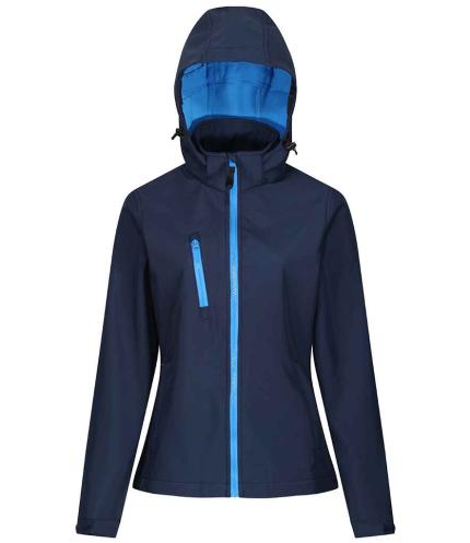 Regatta Ladies Venturer Three Layer Hooded Soft Shell Jacket