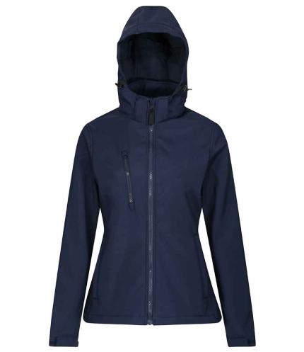 Regatta Ladies Venturer Three Layer Hooded Soft Shell Jacket
