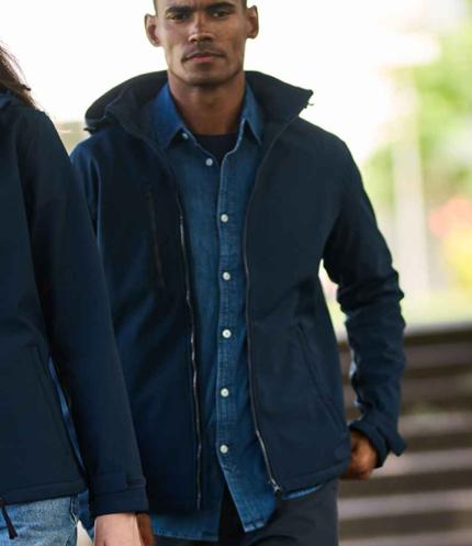 Regatta Ladies Venturer Three Layer Hooded Soft Shell Jacket 2