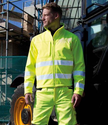Result Safe-Guard Hi-Vis Soft Shell Jacket 1