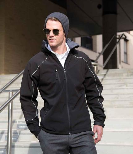 Result Work-Guard Hooded Soft Shell Jacket 1