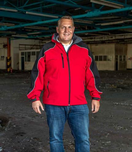 Result Work-Guard Hooded Soft Shell Jacket 1