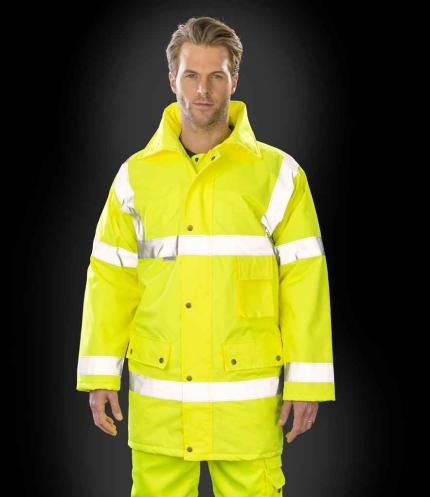 Result Safe-Guard Hi-Vis Safety Jacket 1