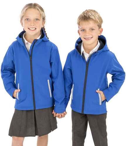 Result Core Kids TX Performance Hooded Soft Shell Jacket 1