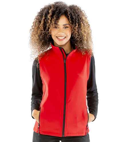 Result Core Ladies Printable Soft Shell Bodywarmer 1