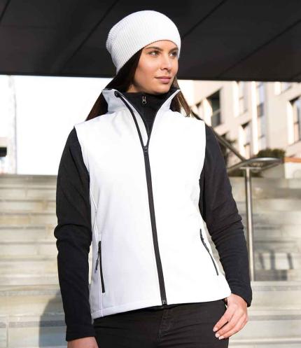 Result Core Ladies Printable Soft Shell Bodywarmer 2