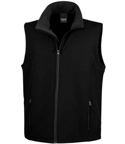 Result Core Printable Soft Shell Bodywarmer