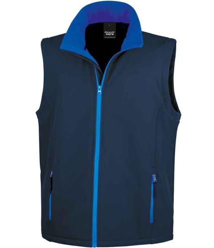 Result Core Printable Soft Shell Bodywarmer