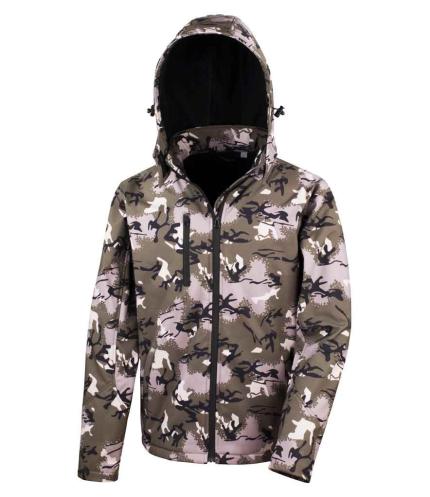 Result Urban Camo TX Performance Soft Shell Jacket