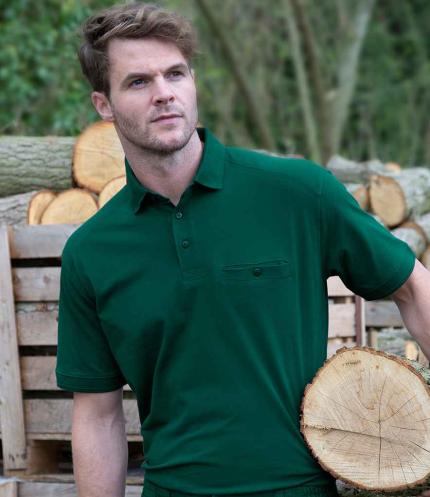 Result Work-Guard Apex Pocket Piqué Polo Shirt 1