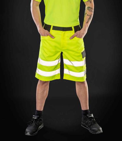 Result Safe-Guard Hi-Vis Cargo Shorts 2