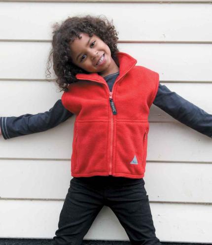 Result Kids/Youths Polartherm™ Fleece Bodywarmer 1