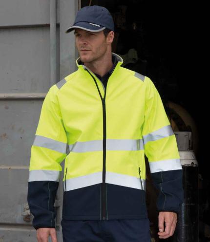 Result Safe-Guard Printable Safety Soft Shell Jacket 2