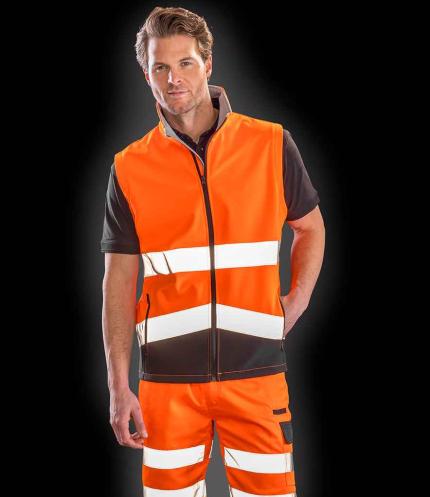 Result Safe-Guard Printable Safety Soft Shell Gilet 2