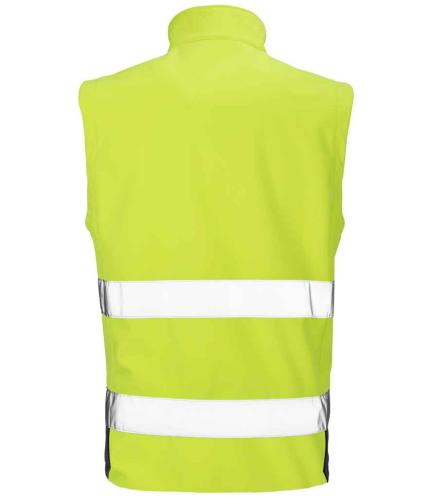 Result Safe-Guard Printable Safety Soft Shell Gilet 1