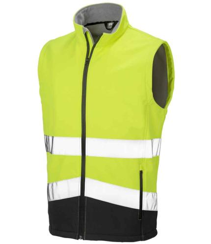 Result Safe-Guard Printable Safety Soft Shell Gilet