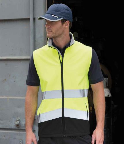 Result Safe-Guard Printable Safety Soft Shell Gilet 2