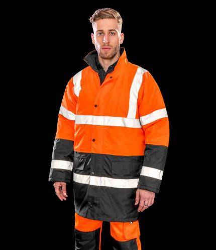 Result Core Motorway Two Tone Safety Jacket 2