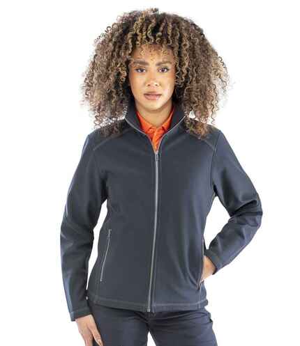 Result Work-Guard Ladies Treble Stitch Soft Shell Jacket 2