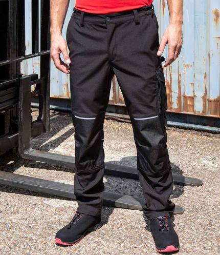 Result Work-Guard Slim Fit Soft Shell Trousers 2