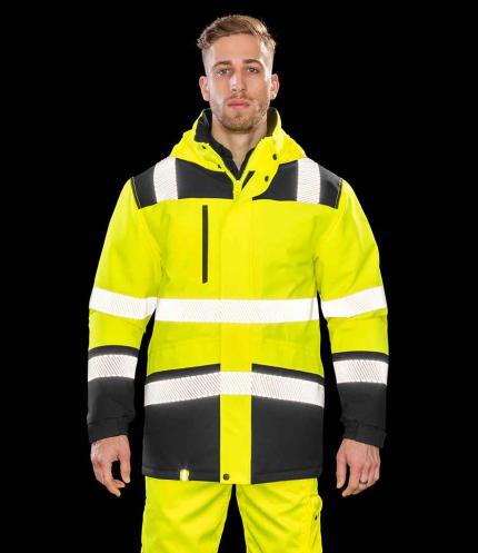 Result Safe-Guard Extreme Tech Printable Soft Shell Safety Jacket 2