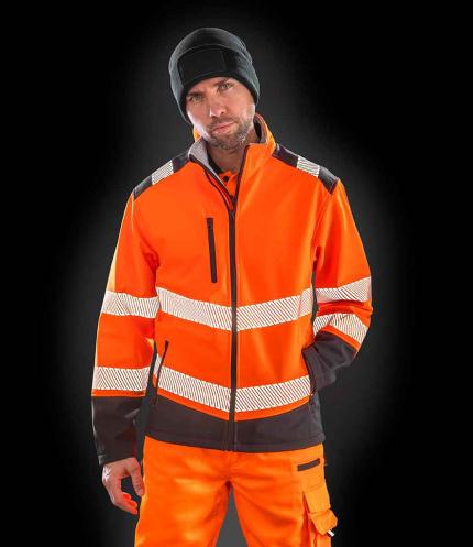 Result Safe-Guard Printable Ripstop Safety Soft Shell Jacket 2
