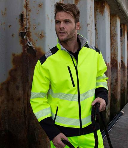 Result Safe-Guard Printable Ripstop Safety Soft Shell Jacket 2
