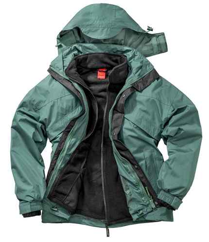 Result 3-in-1 Waterproof Zip and Clip Fleece Lined Jacket 2