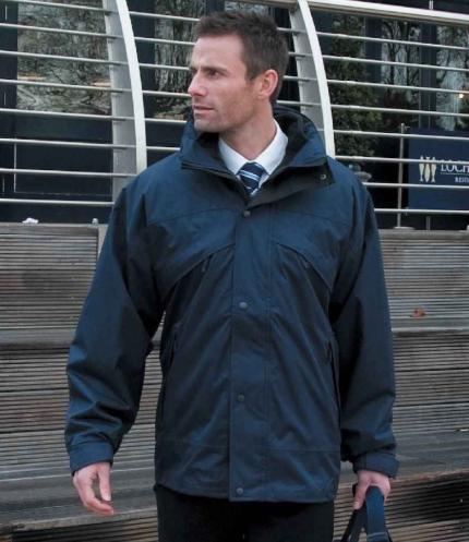 Result 3-in-1 Waterproof Zip and Clip Fleece Lined Jacket 1