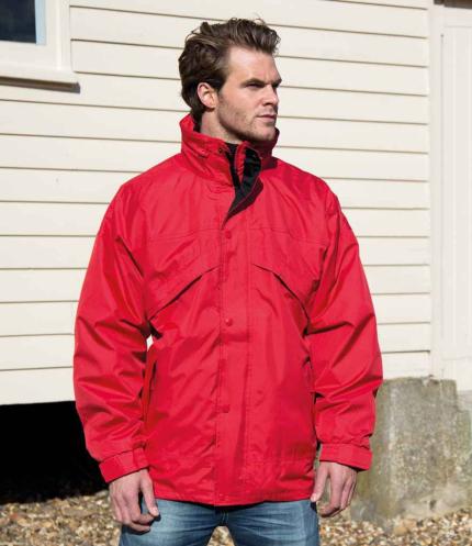 Result 3-in-1 Waterproof Zip and Clip Fleece Lined Jacket 1