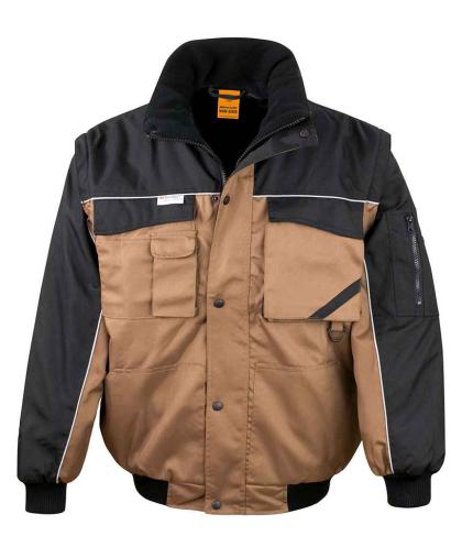 Result Work-Guard Zip Sleeve Heavy Duty Jacket