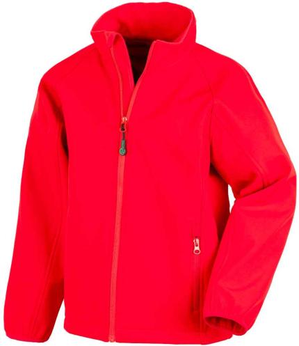 Result Recycled Kids Two Layer Printable Soft Shell Jacket