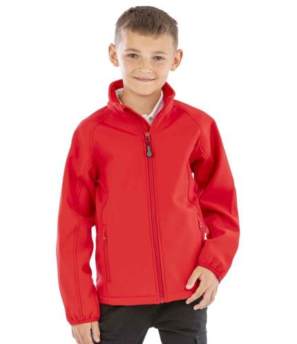 Result Recycled Kids Two Layer Printable Soft Shell Jacket 2
