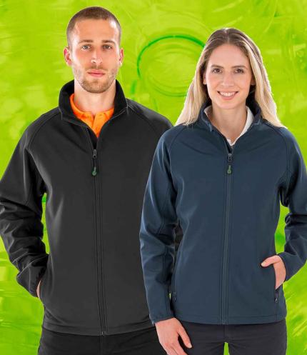 Result Genuine Recycled Ladies Printable Soft Shell Jacket 2