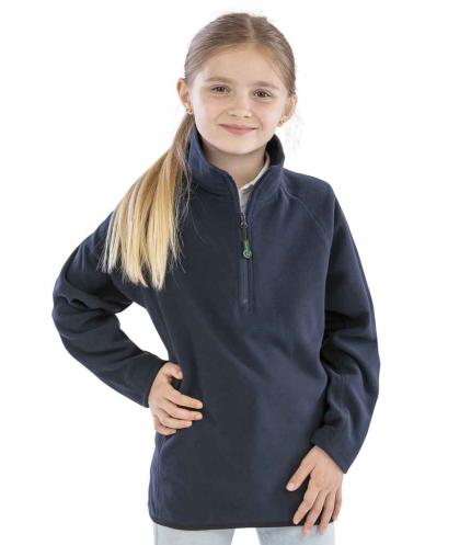 Result Genuine Recycled Kids Zip Neck Micro Fleece 2