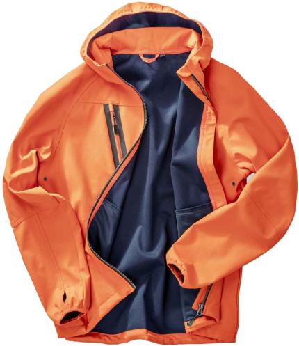 Result Recycled Three Layer Printable Hooded Soft Shell Jacket 3