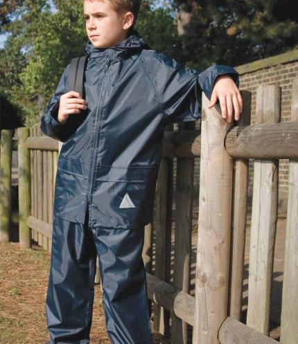 Result Kids Waterproof Jacket/Trouser Suit in Carry Bag 1