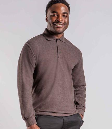 Pro RTX Pro Long Sleeve Piqué Polo Shirt 2