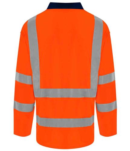 Pro RTX High Visibility Long Sleeve Polo Shirt 1