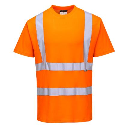 Portwest Hi-Vis Cotton Comfort T-Shirt S/S 0