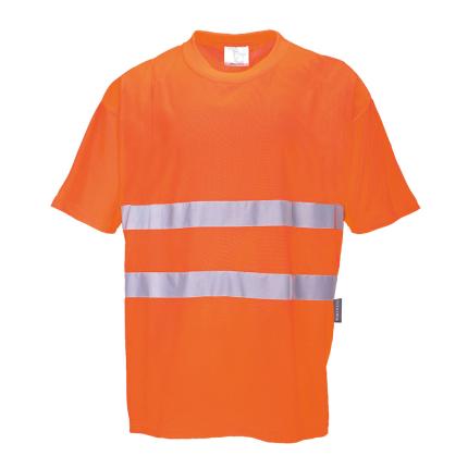 Portwest
 Hi-Vis Cotton Comfort T-Shirt S/S 0