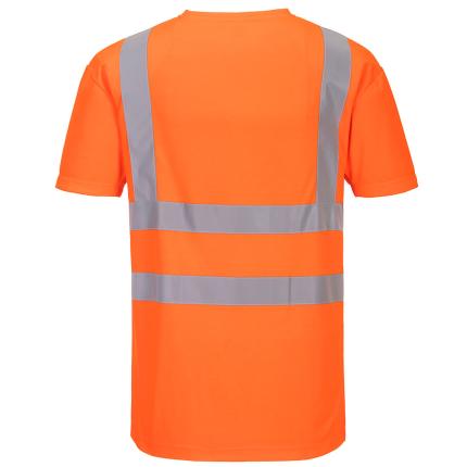 Portwest
 Hi-Vis Cotton Comfort Mesh Insert T-Shirt S/S 1