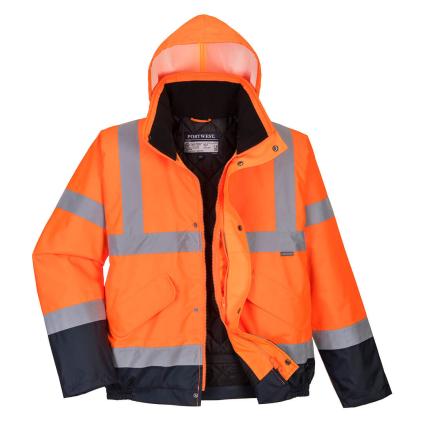 Portwest
 Hi-Vis Contrast Winter Bomber Jacket 0