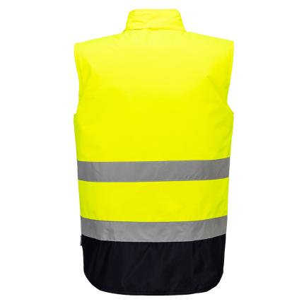 Portwest
 Hi-Vis Contrast Bodywarmer 0